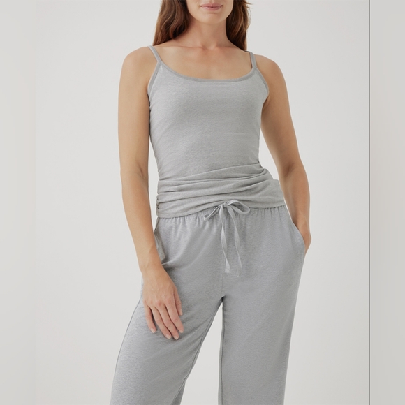 Pact organic gray everyday shelf bra camisole size small - Picture 3 of 7